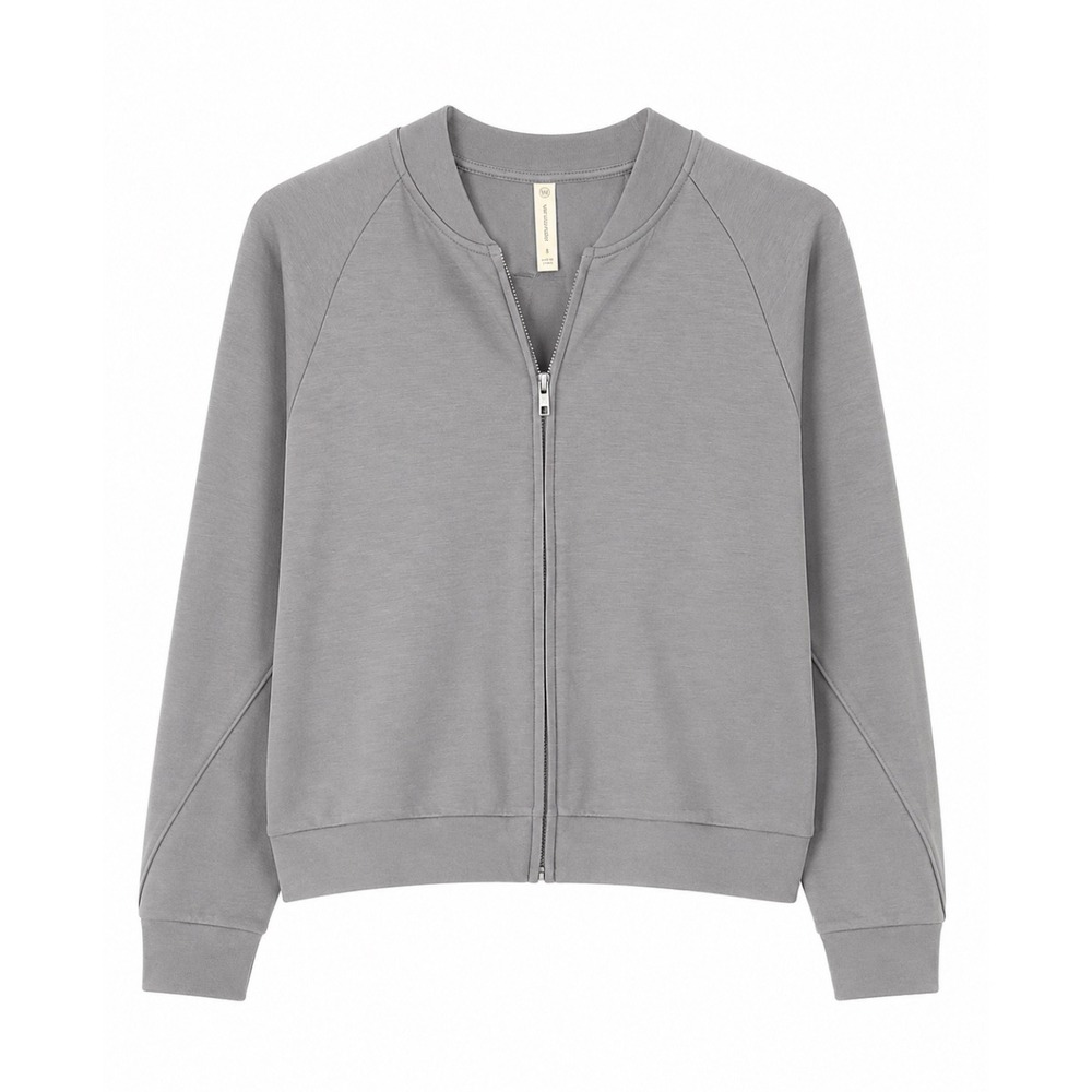 We Wander Gray Full Zip Performance Jacket NWT Size‎ S UPF 40 Moisture Wicking